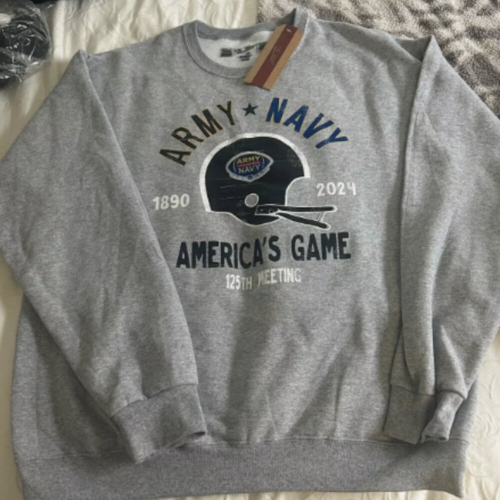 Army Navy 125th Anniversary Sold Out Sweatshirt Large "The Victory" Brand NWT